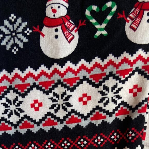 **Eye Candy** Snowmen Holiday Joggers - Picture 2 of 4